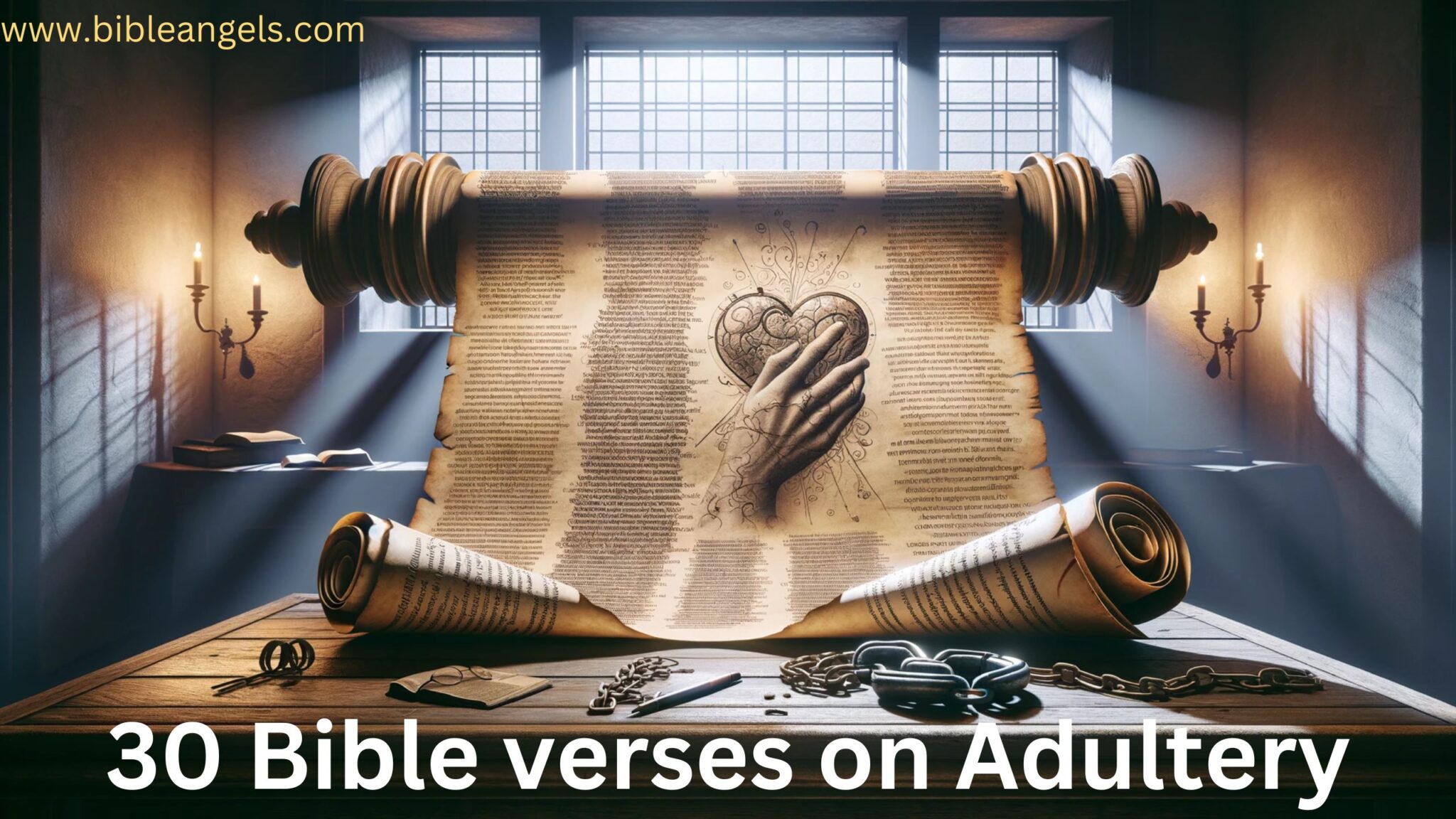 30 Bible Verses on Adultery and Temptation - Bible Angels