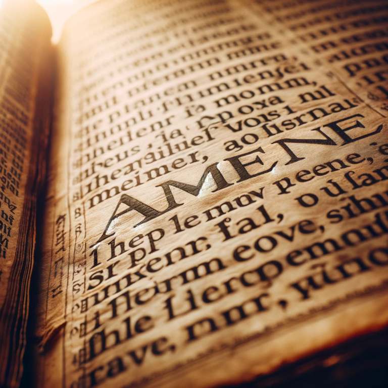 Amen Meaning in Bible: Unveiling Its Sacred Essence