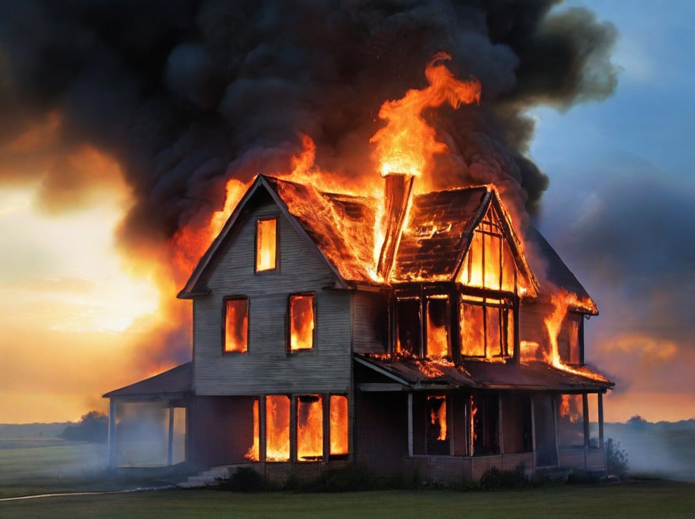 The Biblical Meaning of Burning House Dreams
