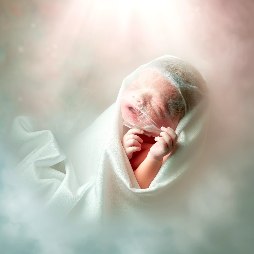 biblical meaning of baby being born with a veil