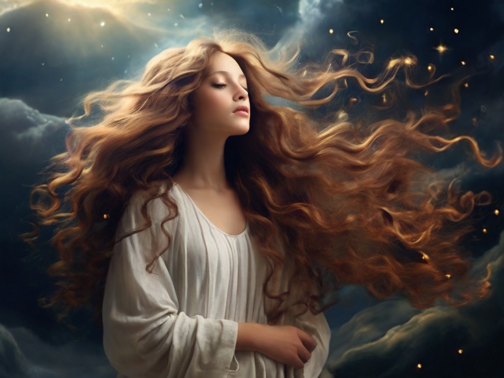 biblical meaning of long hair in a dream