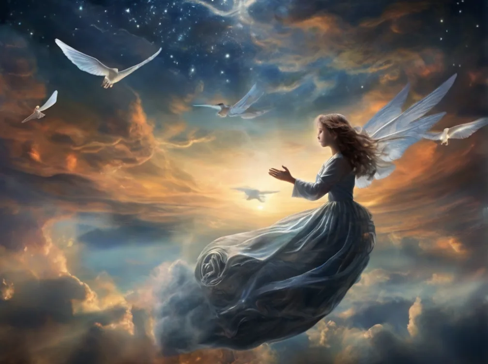 flying in a dream meaning biblical