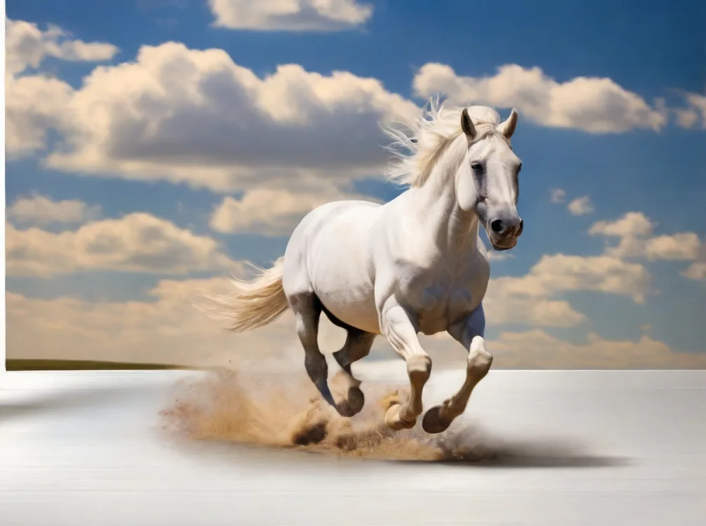 white horse in dreams