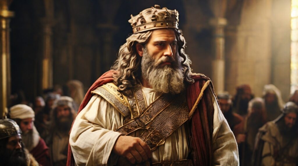 King David in the bible as a leader