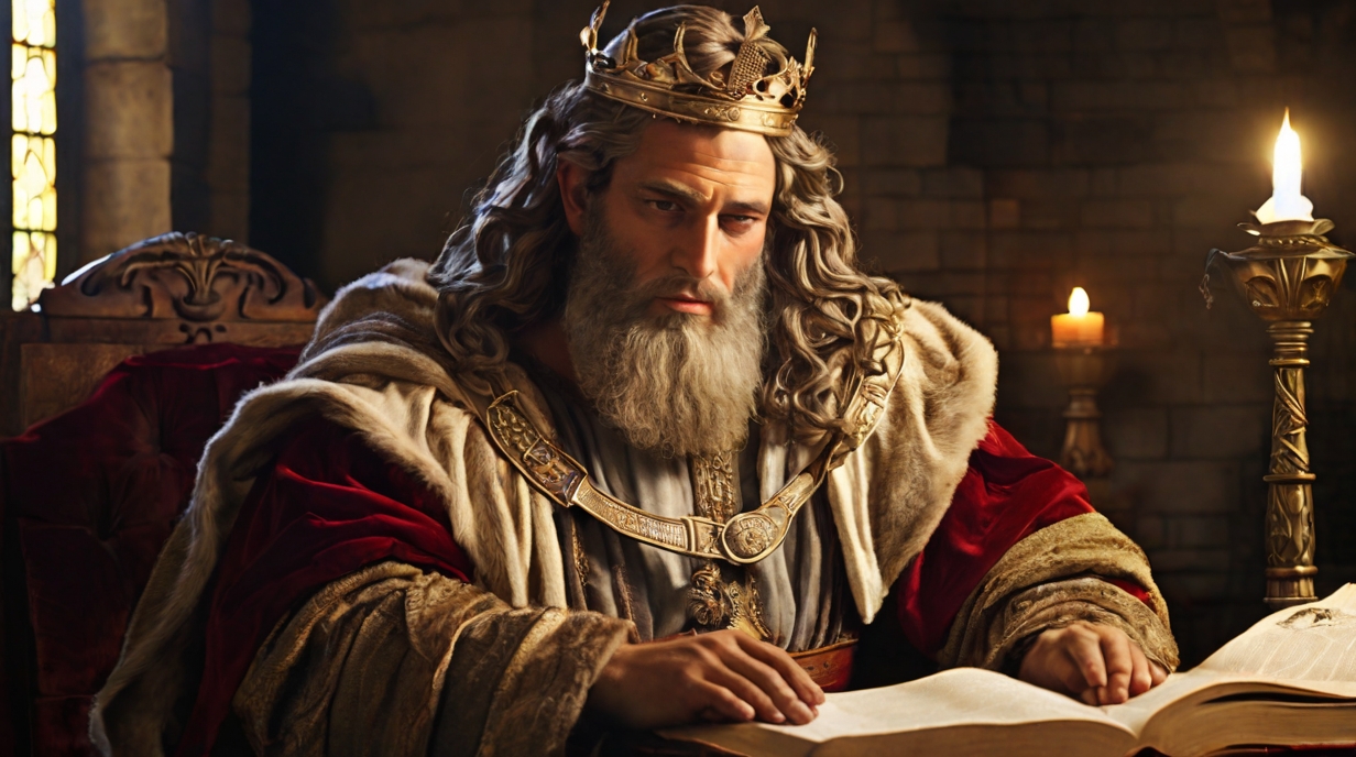 King David in the bible