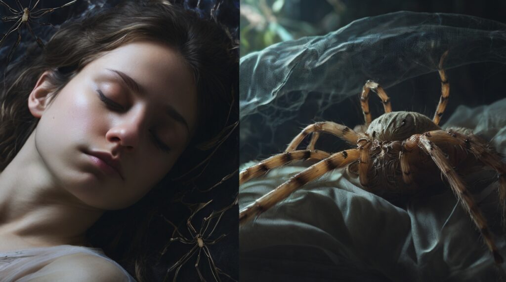 dreaming of spiders