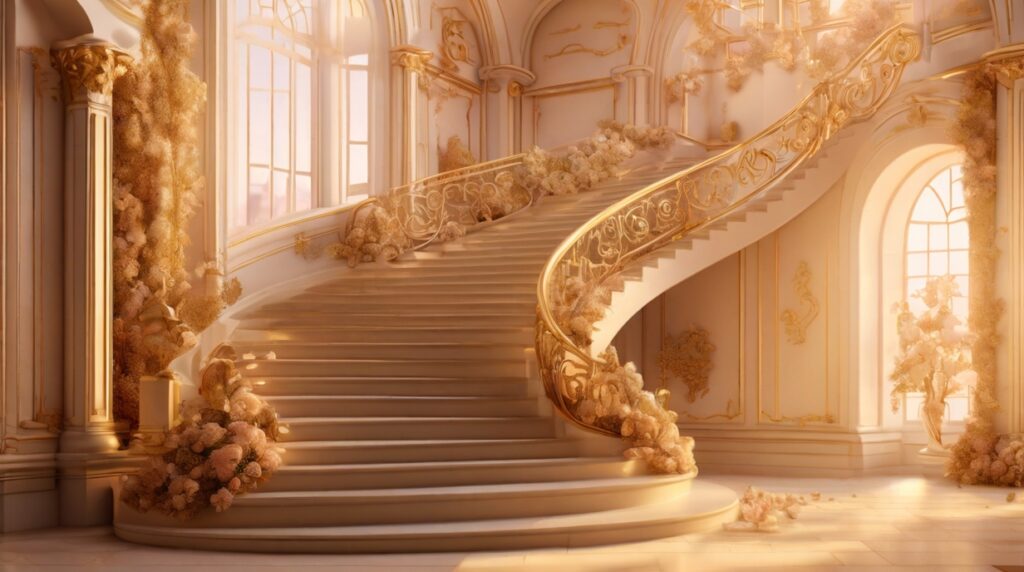golden stairs to heaven