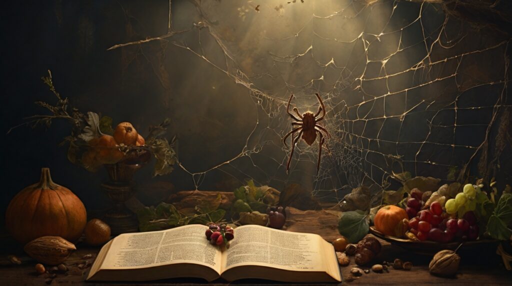 spiders in the bible