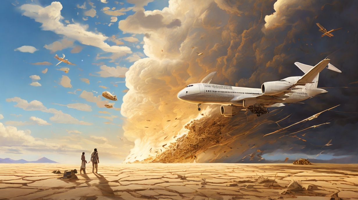 witnessing plane crash dream meaning biblical
